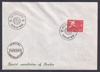 1958. Svédország – alkalmi boríték