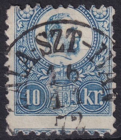 1871. Réznyomat 10kr - ZALA-SZT-IVÁN (Gudlin: 350 pont)