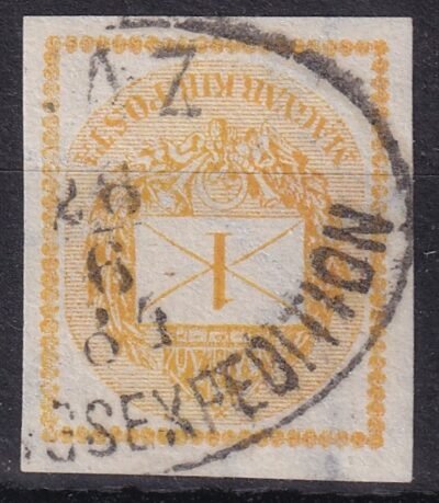 Hírlapbélyeg, GRAZ/ ZEITUNGEXPEDITION - érkezési bélyegzéssel