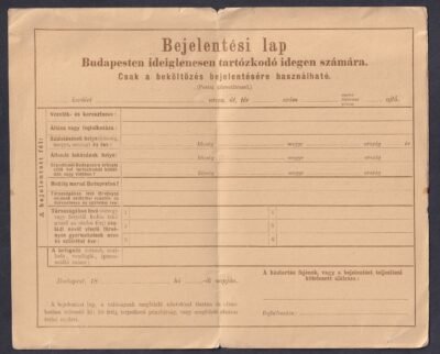 1897. 2kr (barna) használatlan, Rendörségi levelezőlap - Image 3