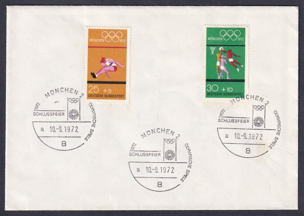 1972. München Olimpia FDC