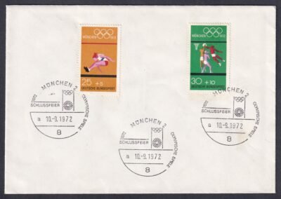 1972. München Olimpia FDC