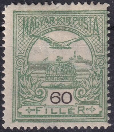 1908. 60 fillér (rövid sarok)