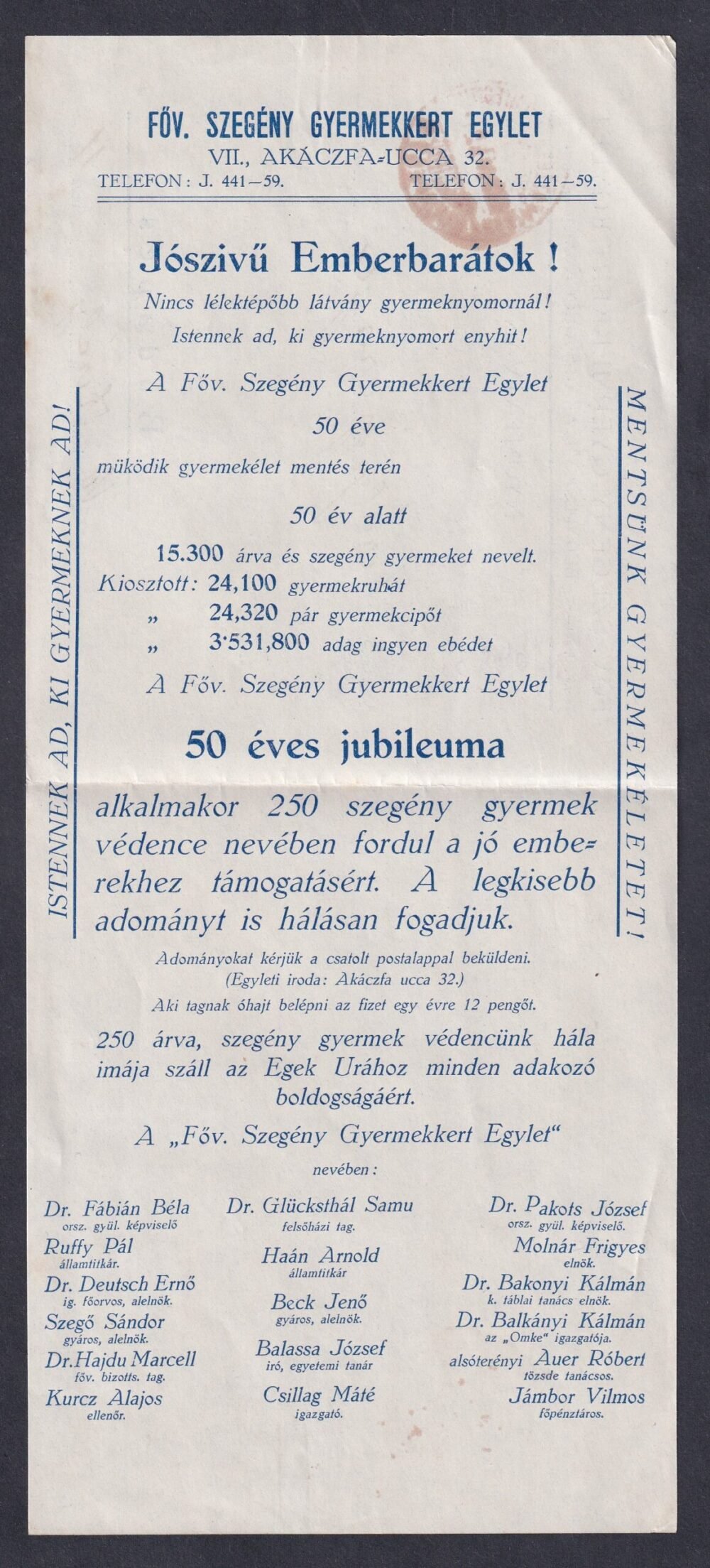 Budapesten helyben feladott nyomtatvány érdekes tartalommal - Image 3