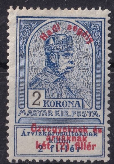1913. Árvíz I. postatiszta 2 Korona