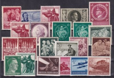 Deutsches Reich  postatiszta bélyegek