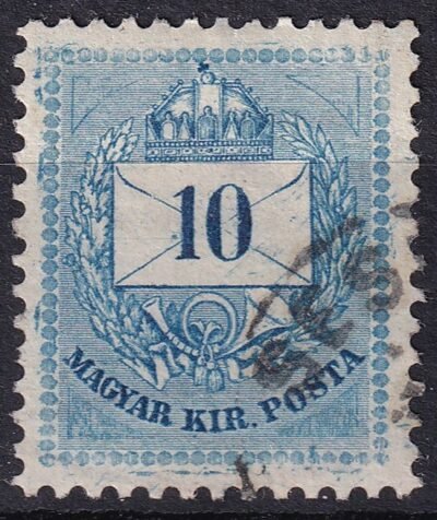 1881. II. 10kr varratfoltokkal