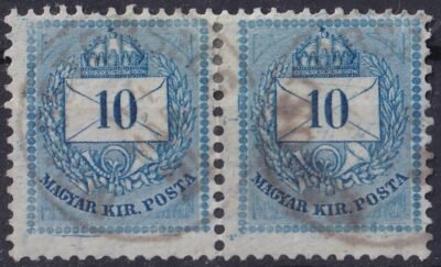 1881. II. 10 kr pár – „hideg tű” karcolások nyomaival