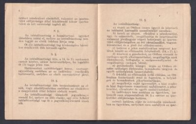 A Szállodások és Vendéglősök Otthona kezelési szabályzata. - Image 3