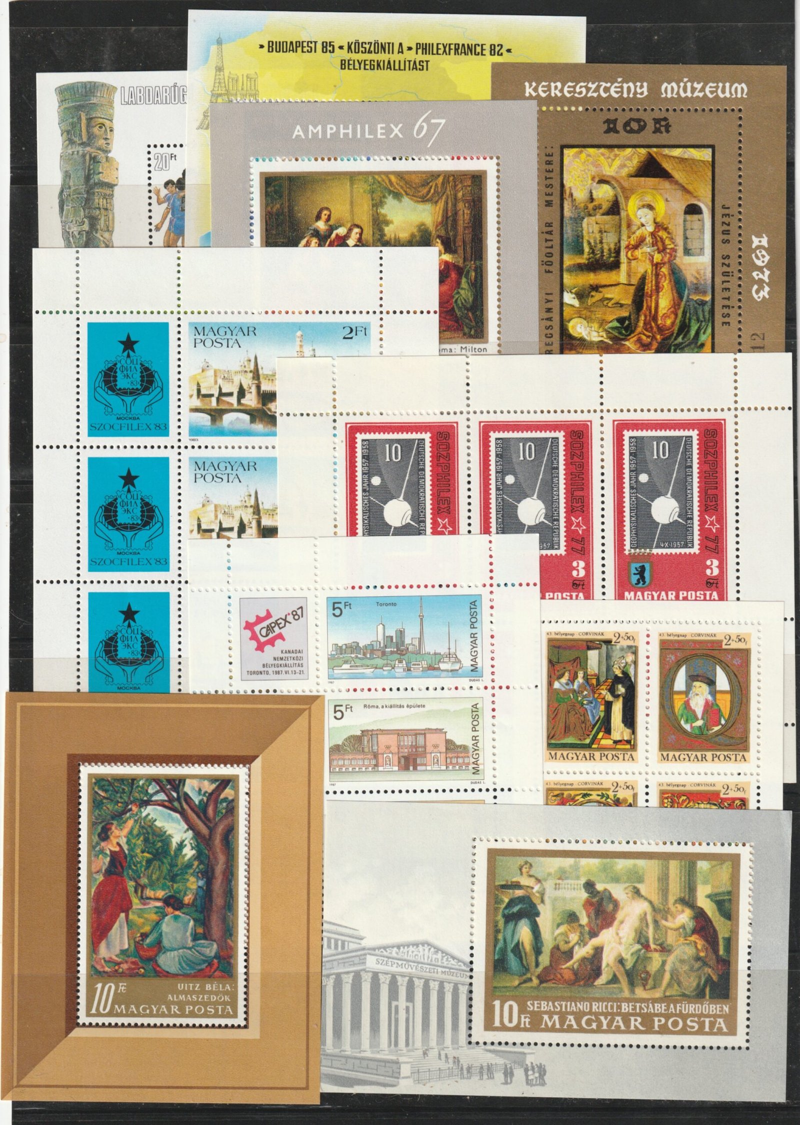 25_2_20250818_0143 10 db postatiszta blokk és kisív