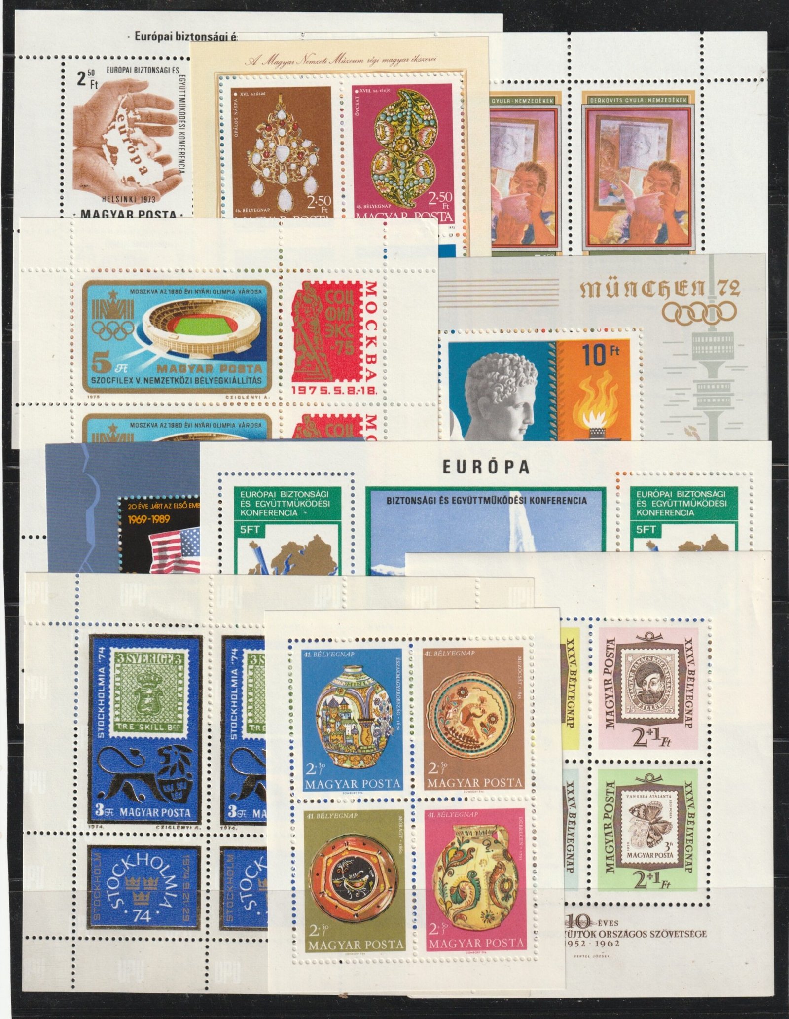 25_2_20250818_0158 10 db különböző kisív