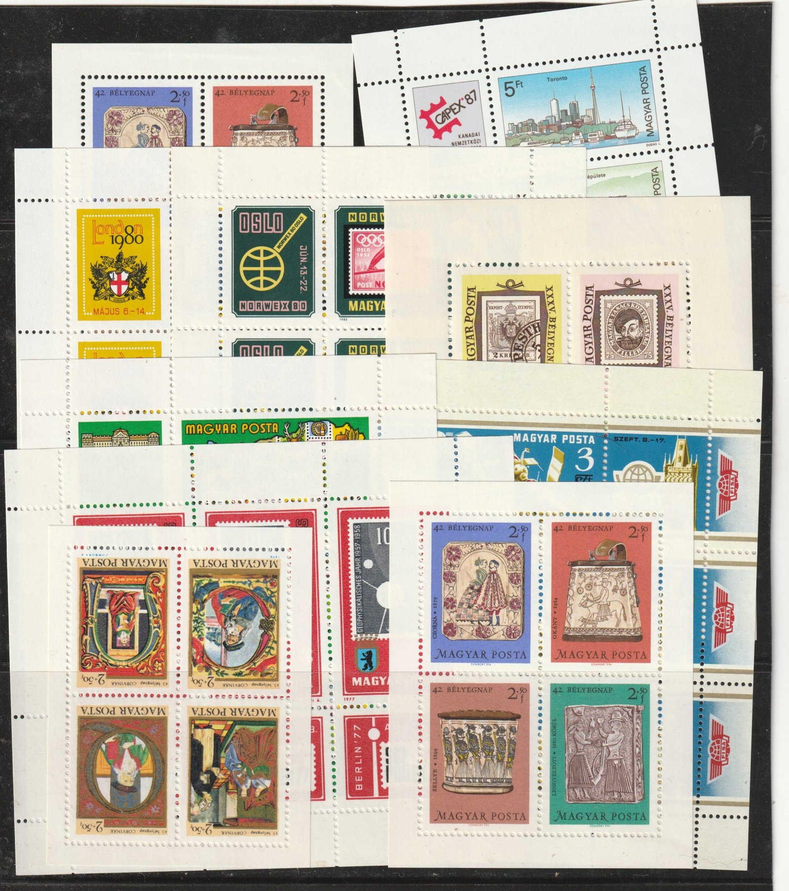 25_2_20250818_0160 10 db különböző kisív