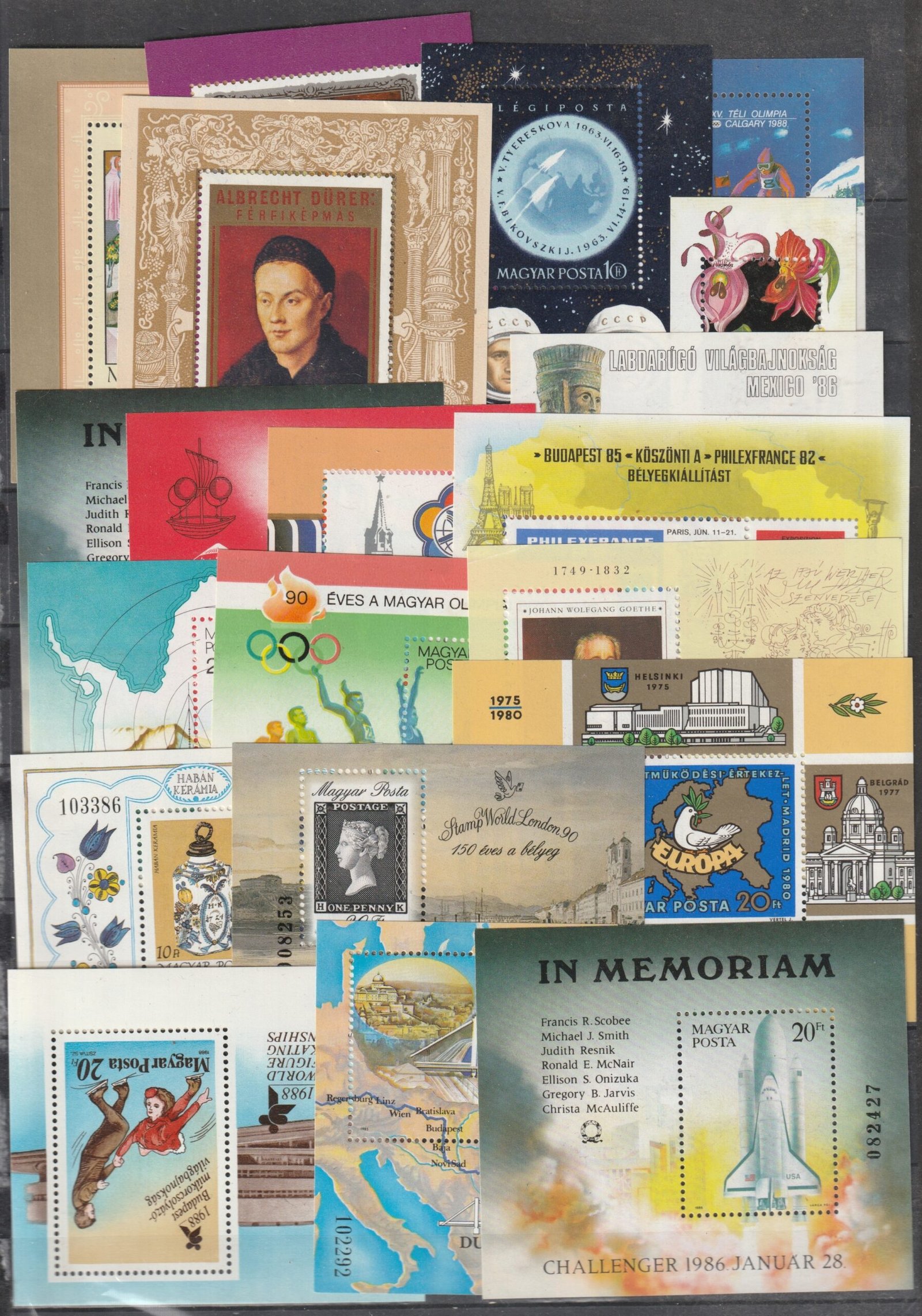 25_2_20250818_0163 19 db különböző postatiszta blokk