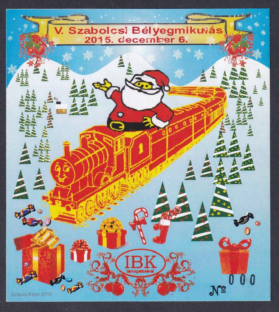 V. Szabolcsi Bélyegmikulás emlékív