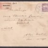 1911. MOSONSZENTJÁNOS, Alsó-Kubin-ra feladott ajánlott levél