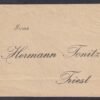 1913. Gács, Triest-be feladott céges boríték