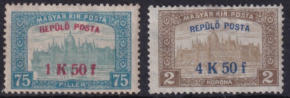 1918. Repülő posta sor