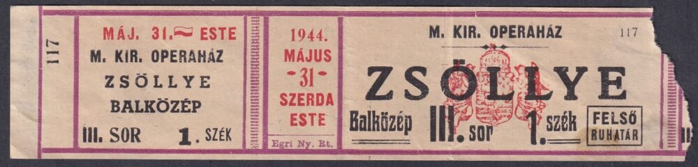 1944. M. Kir. Operaház