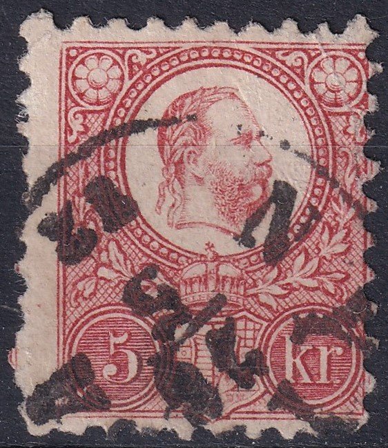 1871. Réznyomat 5kr