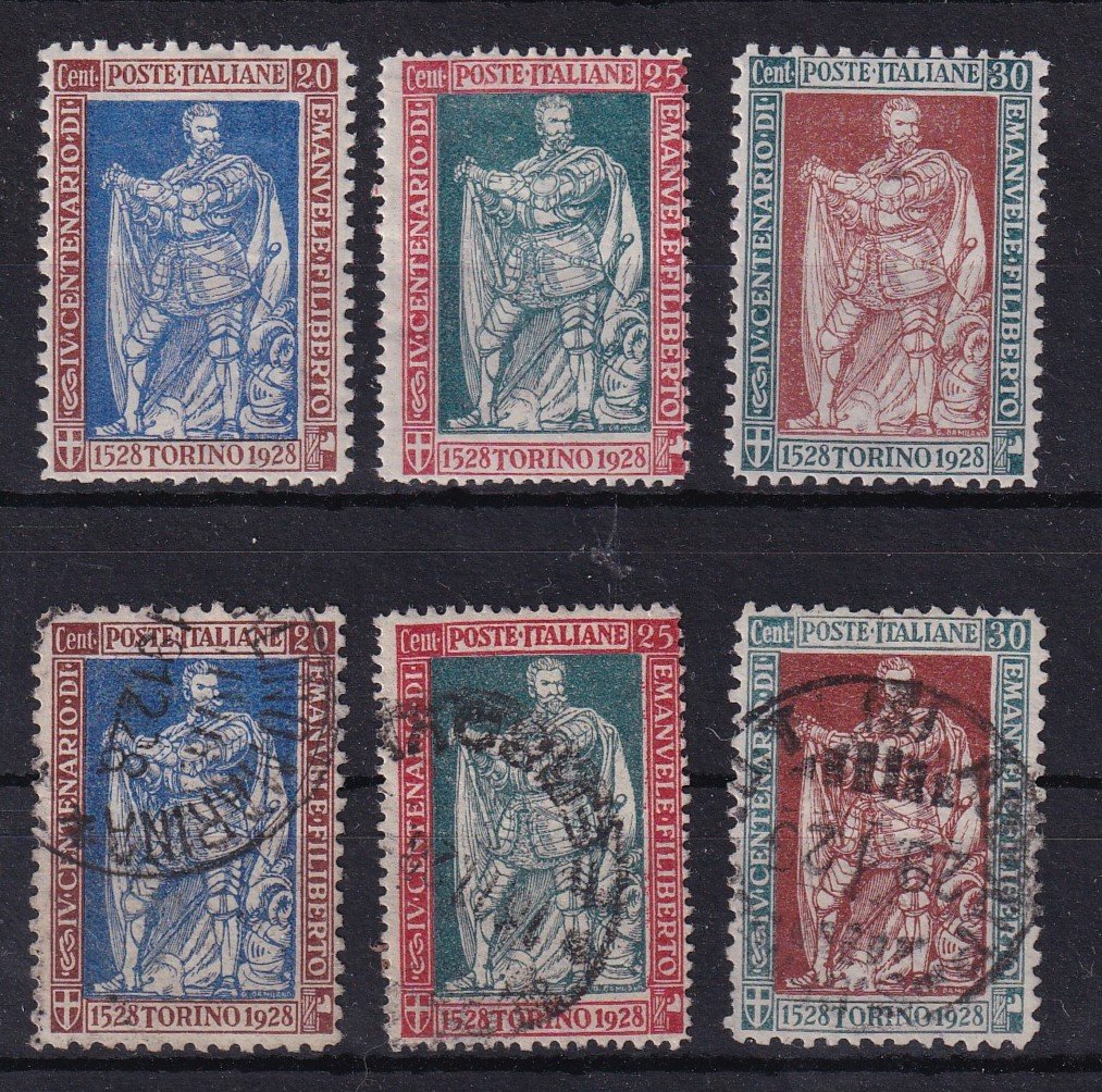 1928. Olasz Királyság - Emanuele Filiberto évfordulója