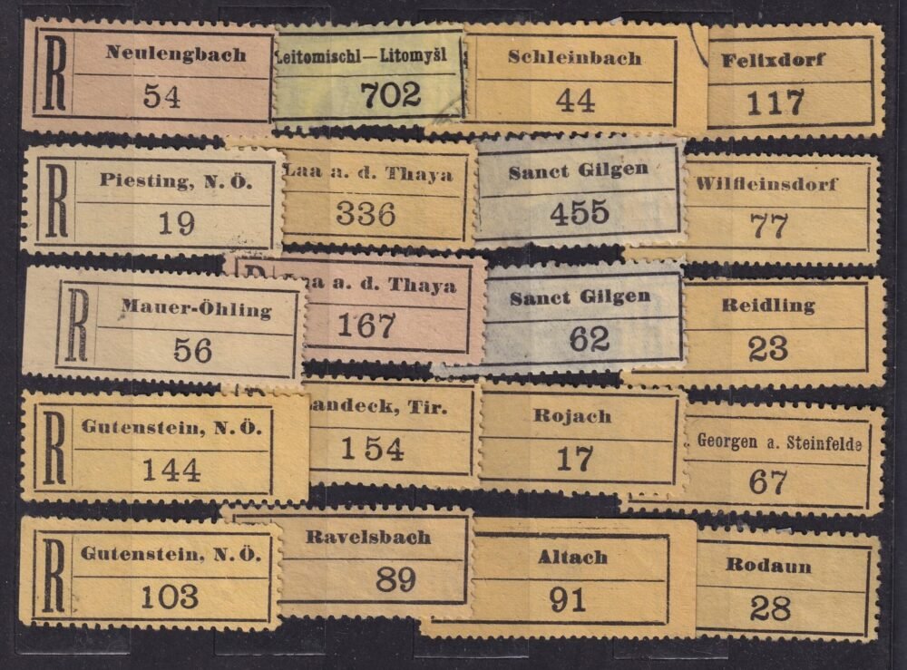 Ausztria ragjegy válogatás