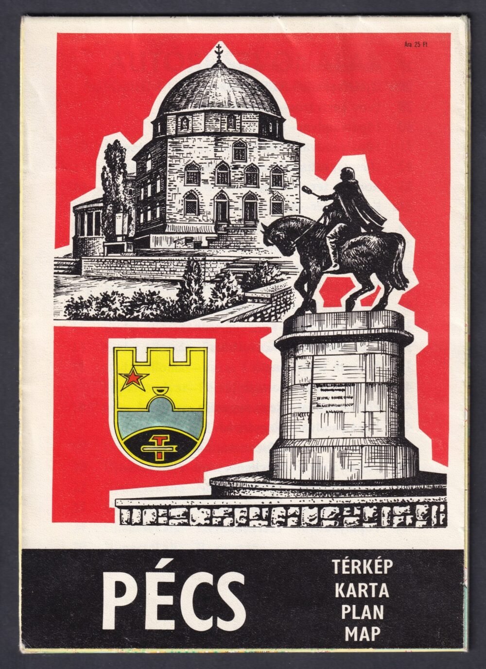 Pécs térkép