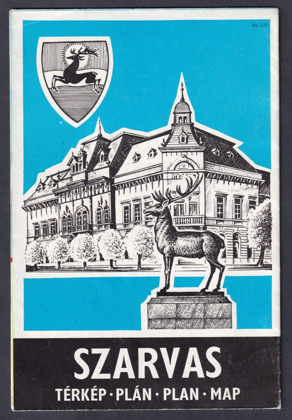 Szarvas térkép
