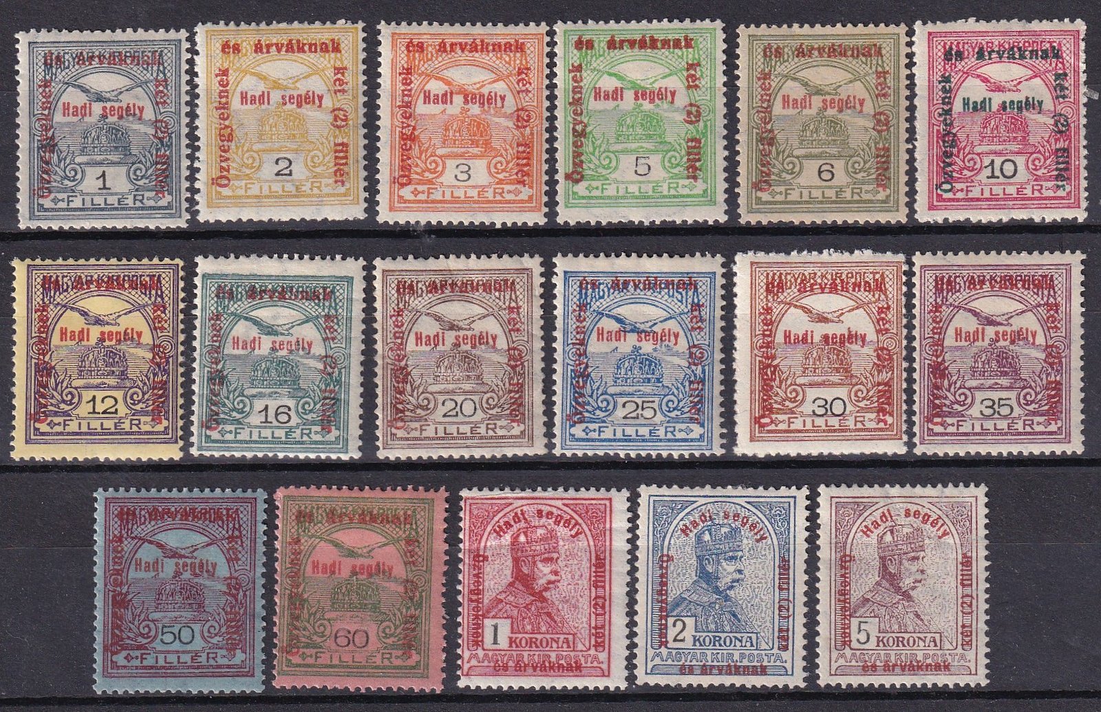 1915. Hadisegély II. sor