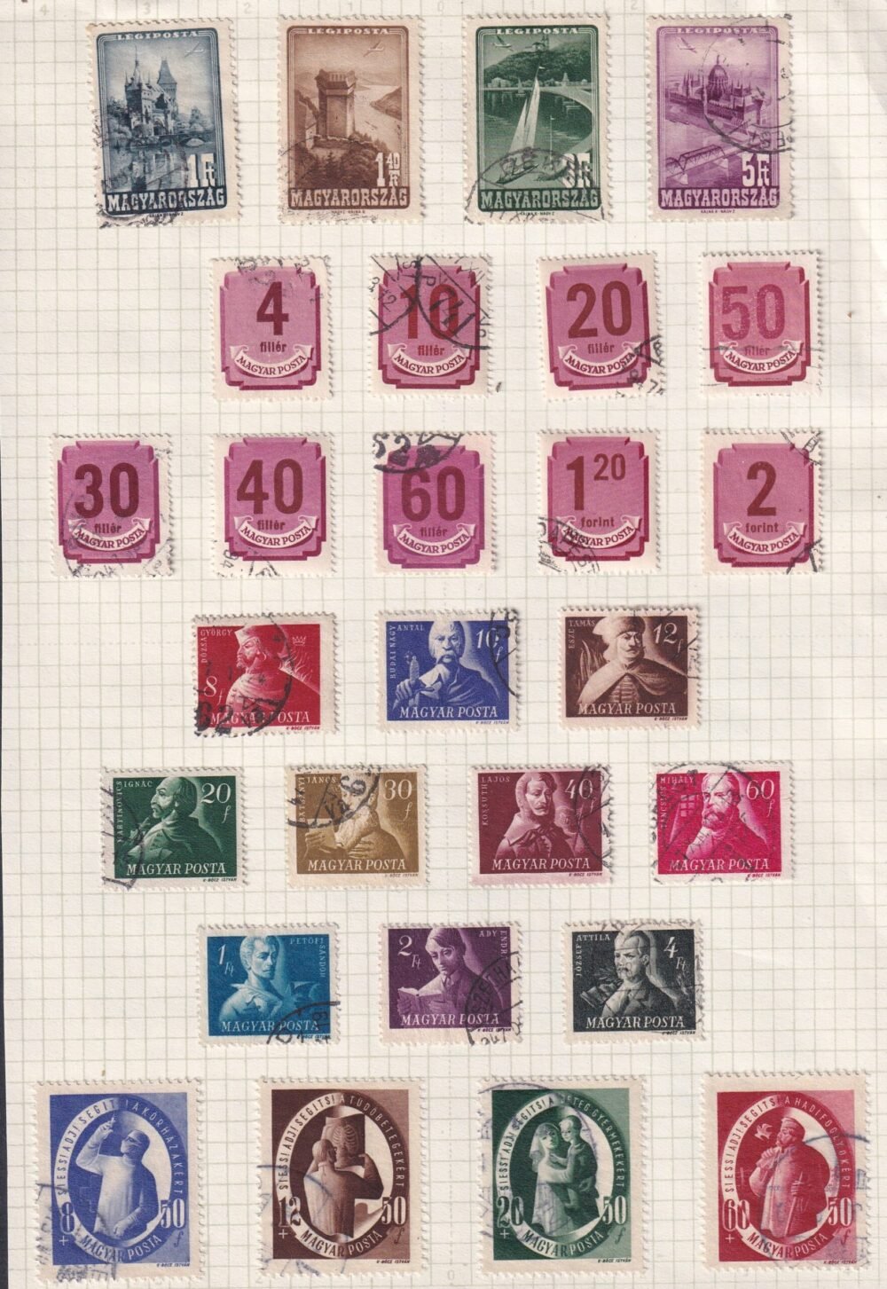 1947. S.A.S. használt sor + pár apróság