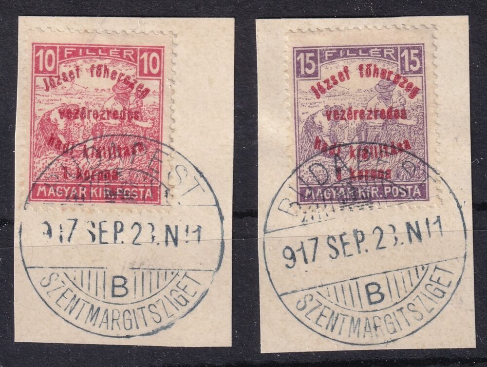 1917. BUDAPEST/SZENT MARGITSZIGET – alkalmi bélyegzés