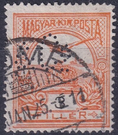 *S&Co* perfin nélyeg