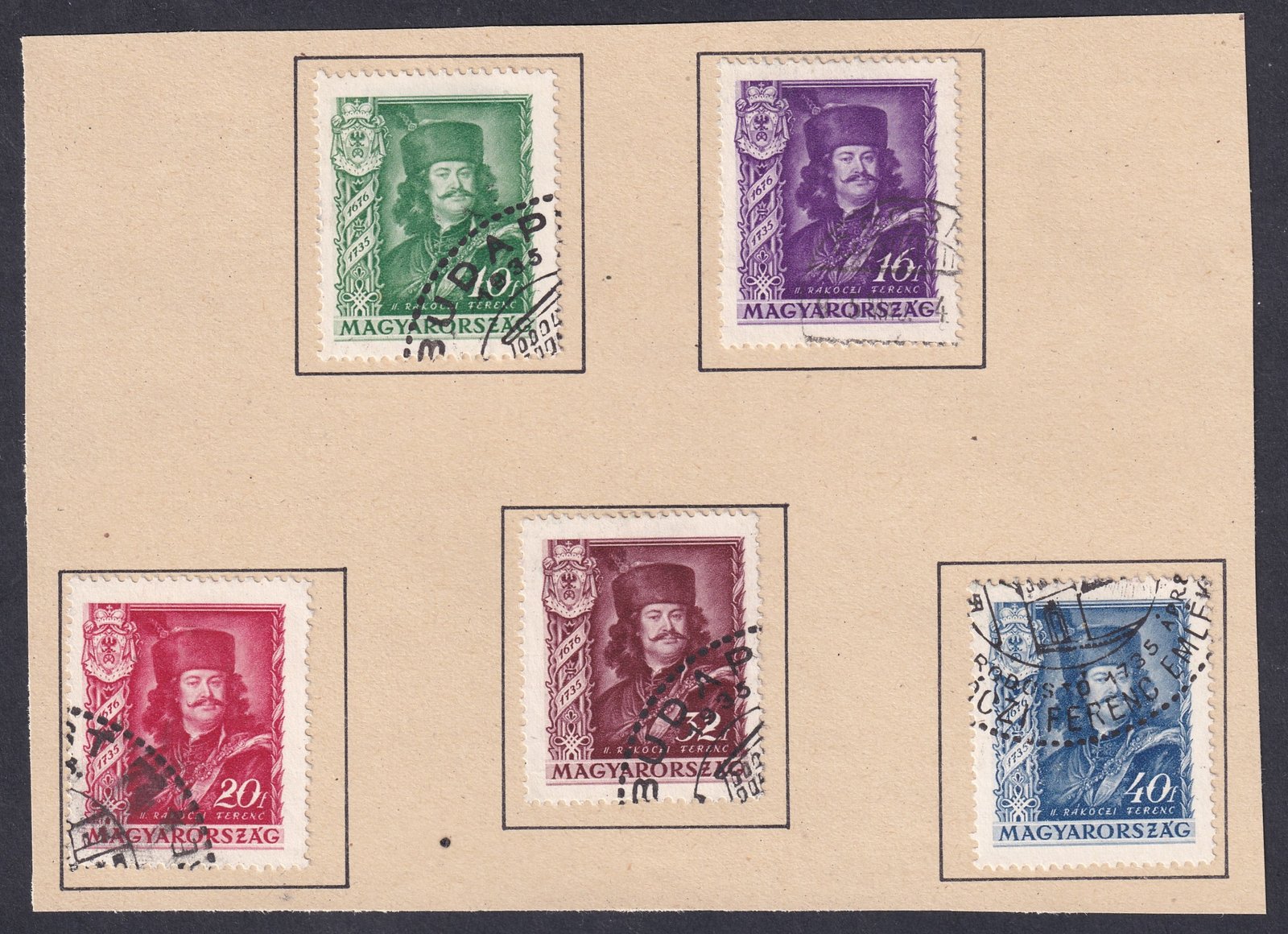 1935. II. Rákóczi Ferenc II. használt sor