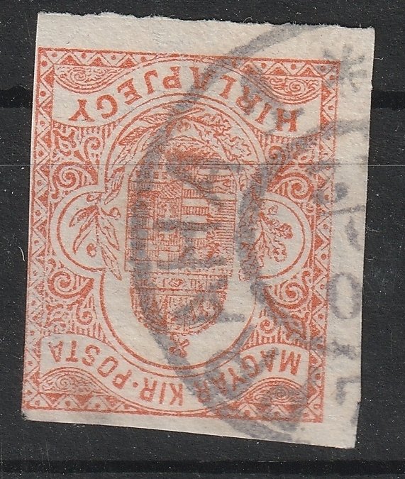 1909. Hírlap bélyeg fordított vijelállással - PRAHA érkezési bélyegzéssel