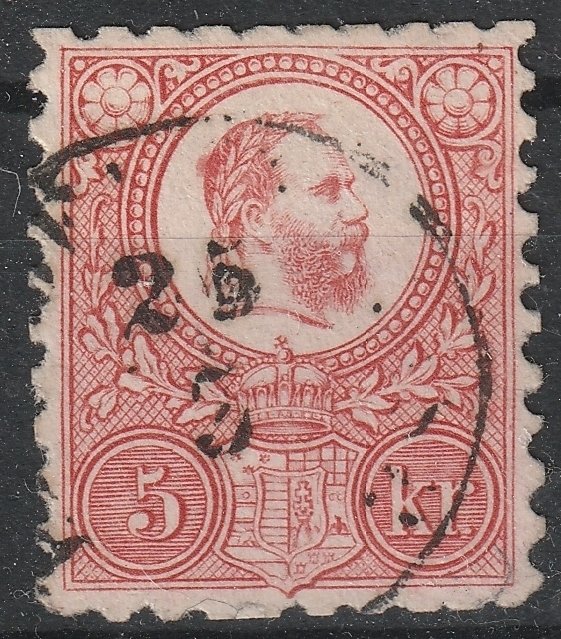 1871. Réznyomat 5 kr