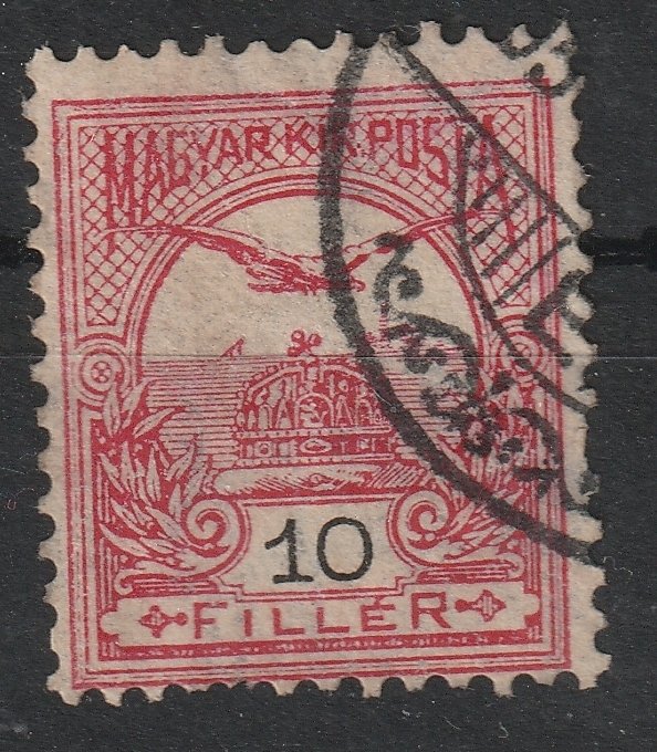 1904. Turul 10 f, fordított vízjel állással