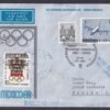 1968. Mexikói Olimpia, Bécs-Mexikó különleges olimpiai járat levél