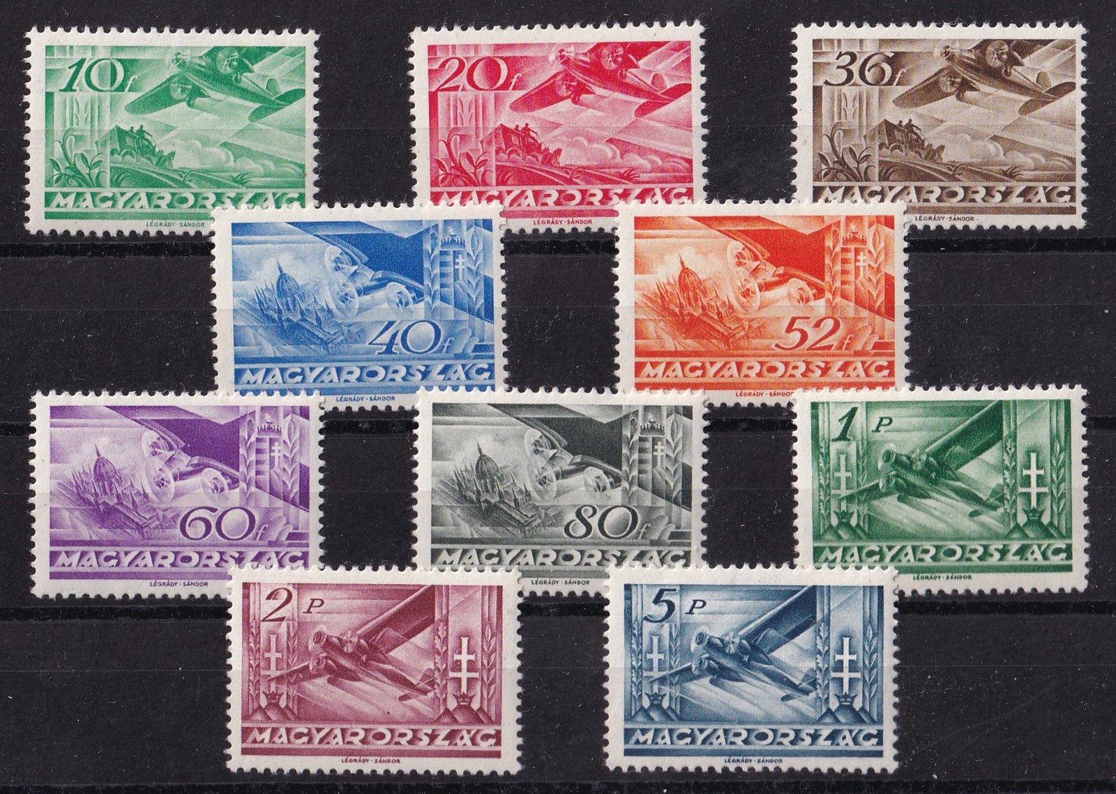 1936. Repülő III. sor