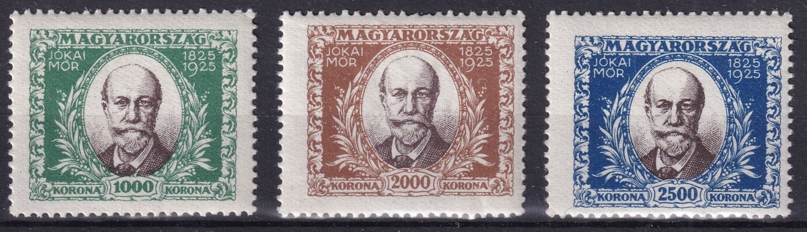 1925. Jókai Mór I. sor**