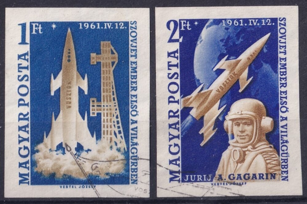 1961. Első ember a világűrben- Gagarin használt vágott sor
