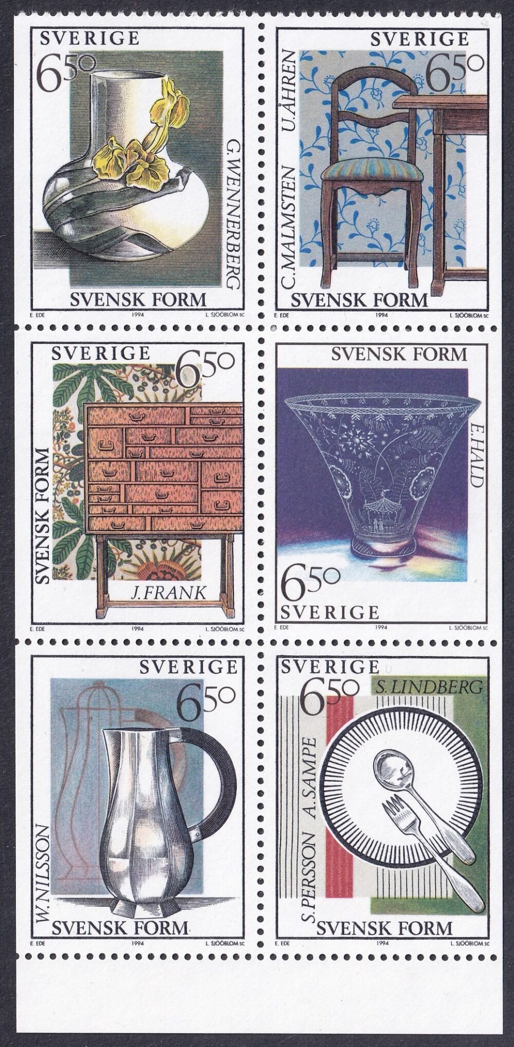 1994. Svédország, Művészet