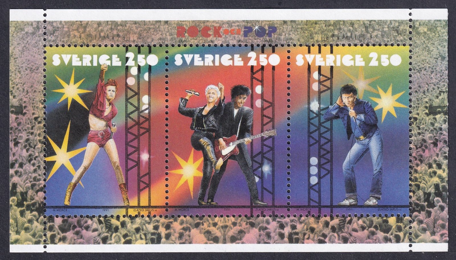 1991. Svédország, Rockzenészek blokk