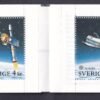1991. Svédország - európai űrkutatás bélyegfüzet
