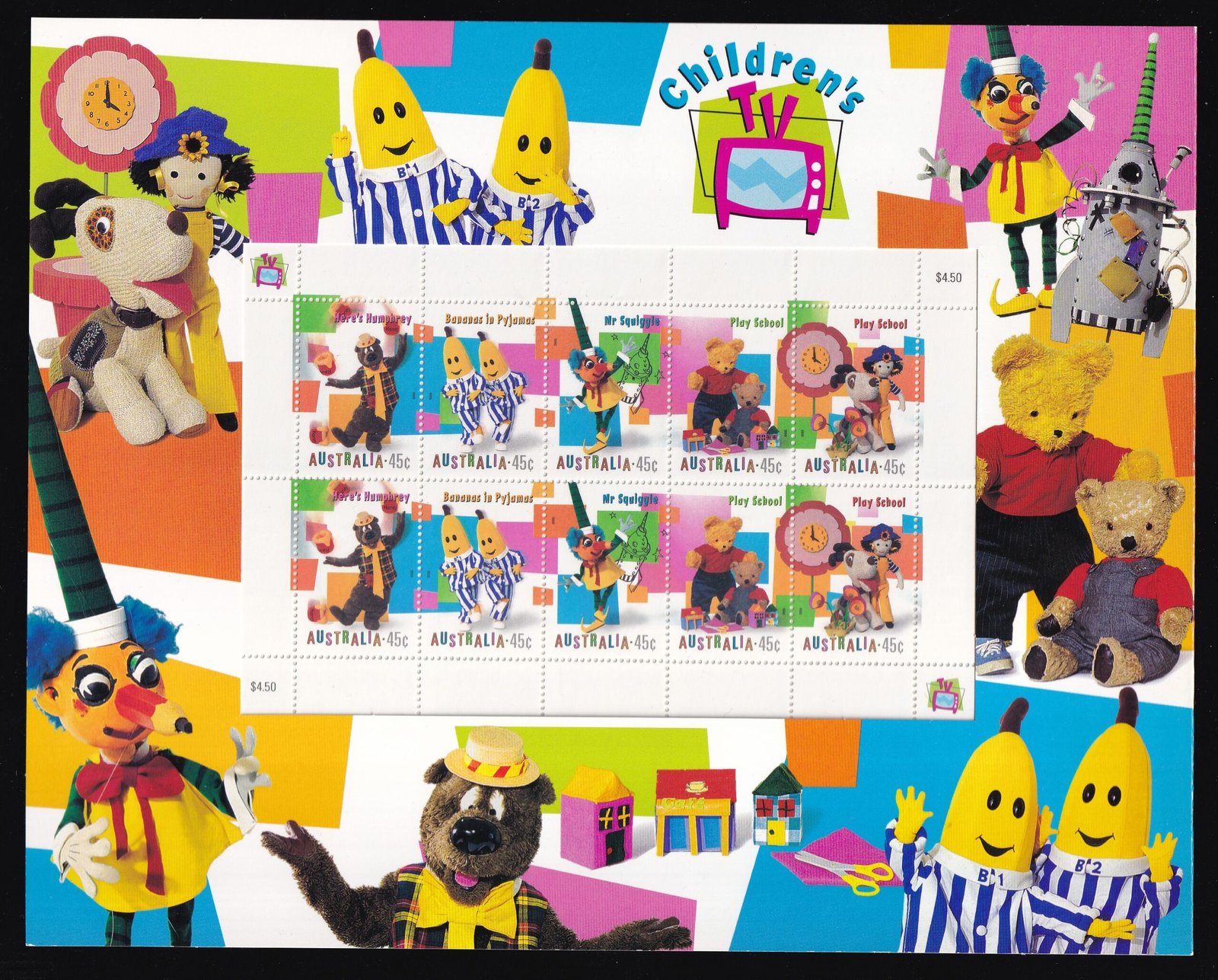 1999. Ausztrália, Népszerű TV-műsorok gyerekeknek, bemutatócsomag