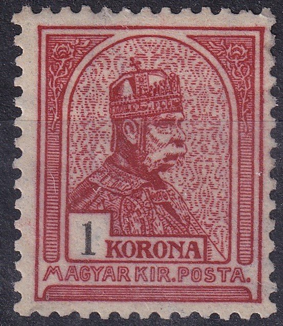 1900.  Turul 1K postatiszta luxus minőségben - sötét vörös árnyalat