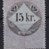 Ausztria 15 kr használatlan Illetékbélyeg