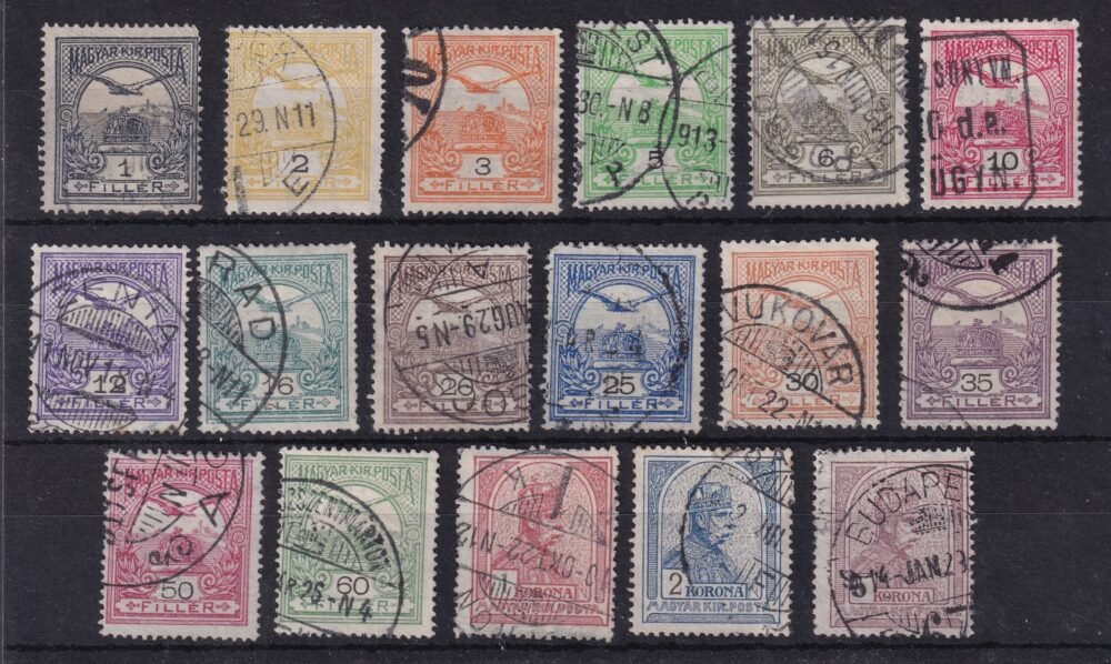 1909-1913. használt Turul sor