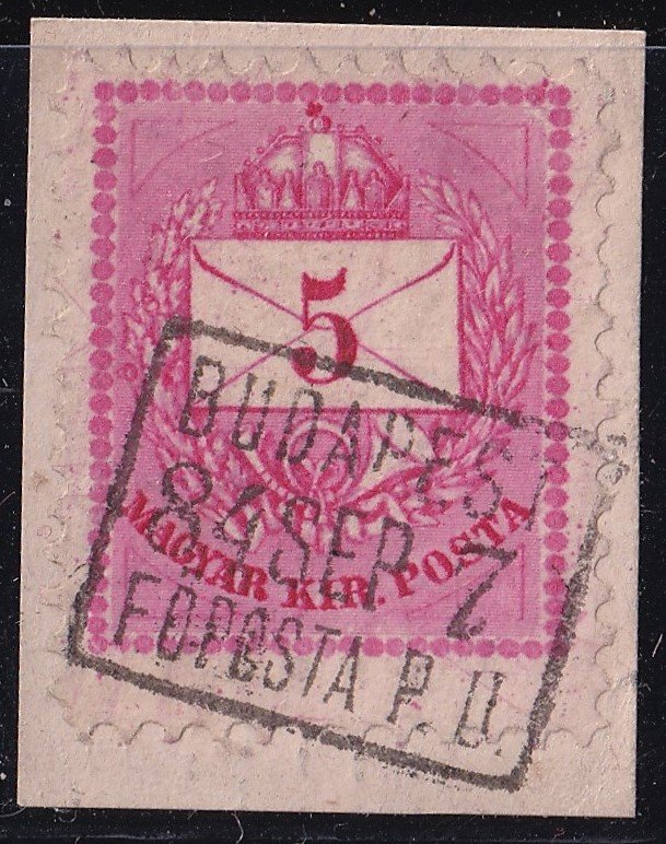 BUDAPEST / FŐPOSTA P.U. /18 mm/