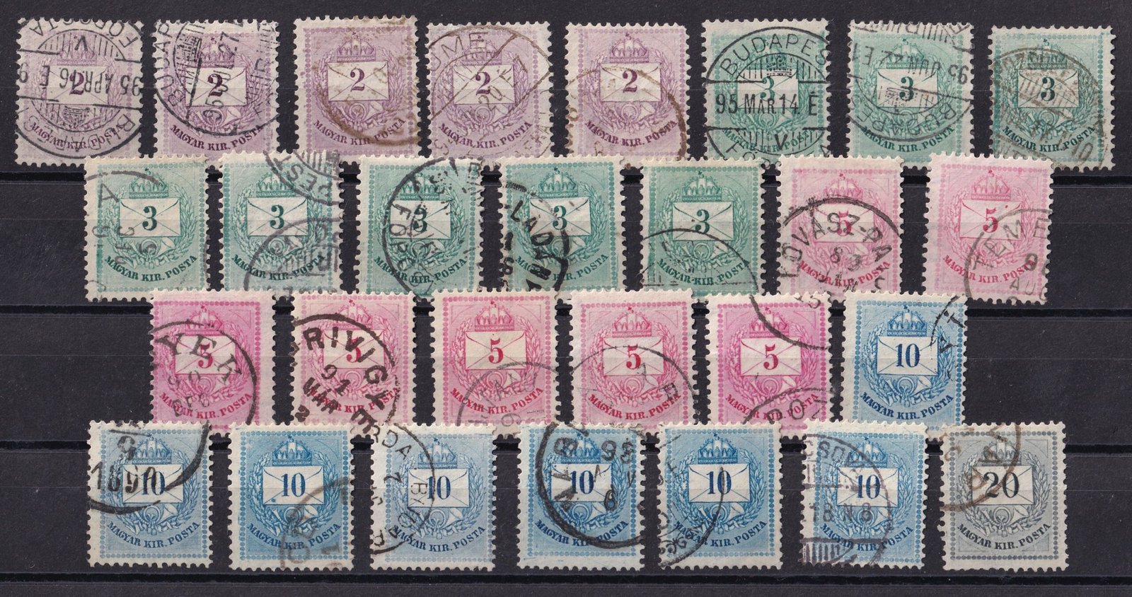 IMG_20251015_0002 Színesszámú krajcáros gyűjtemény kezdemény