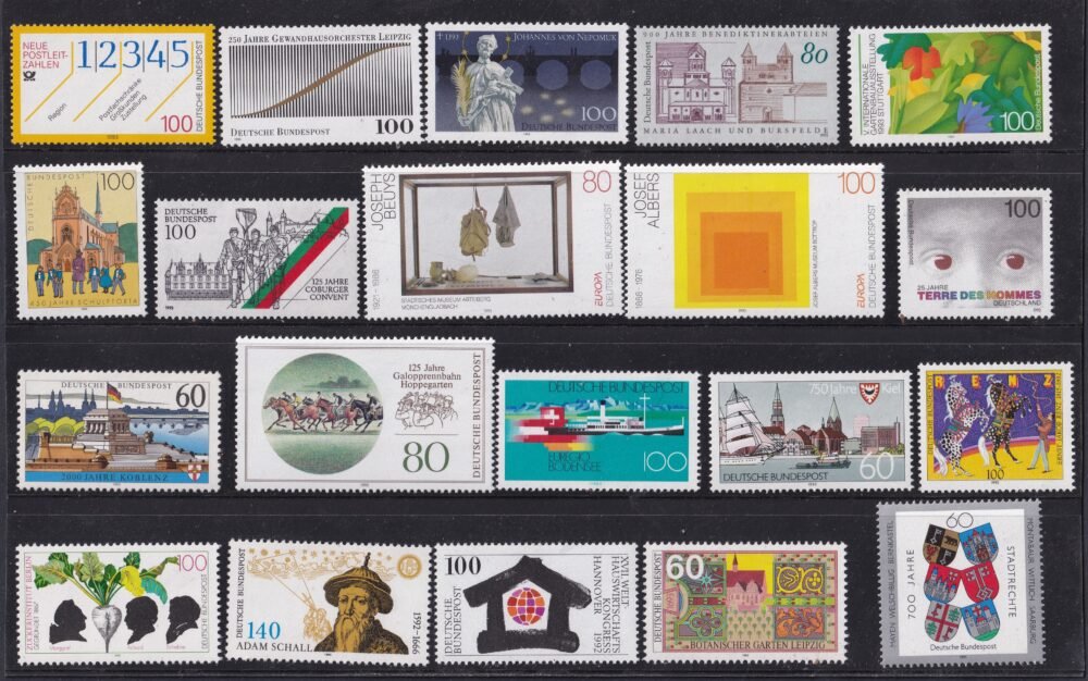 Németország postatiszta válogatás