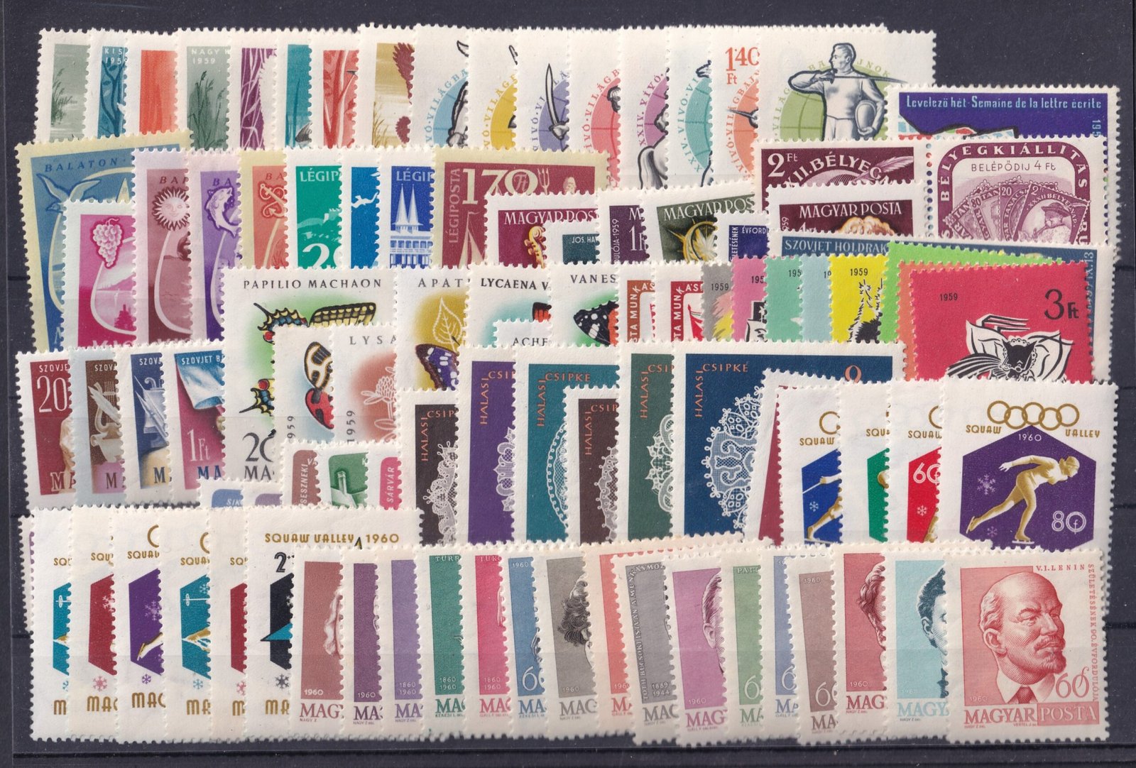 Postatiszta sorok, darabok